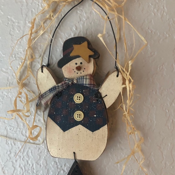 Holiday wooden wall decoration - Picture 2 of 5